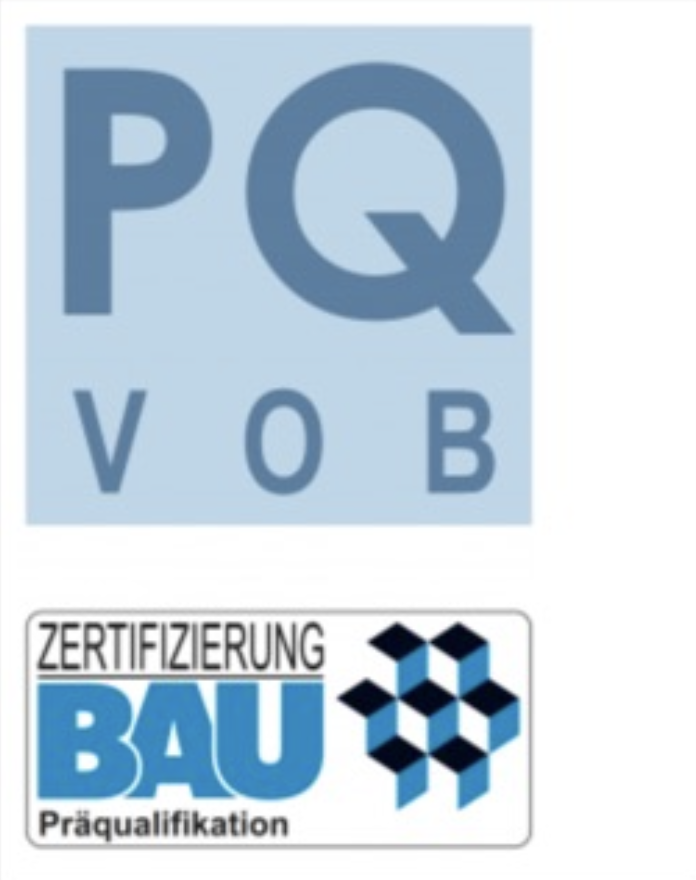 PQ VOB Präqualifikation / Zertifizierung Bau Präqualifikation